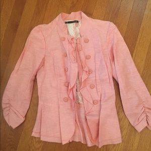 Maurice’s pink jacket